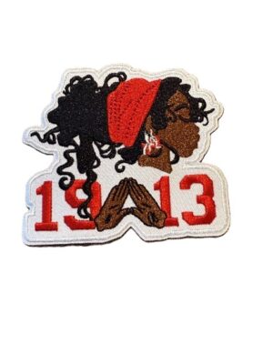 Delta Sigma Theta 1913 Iron-On Patch