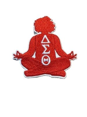 Delta Sigma Theta Namaste Iron-On Patch