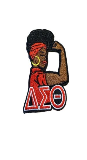 Delta Sigma Theta Strong Iron-On Patch